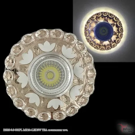 22020-9.0-001PL MR16+LED3W TEA светильник точечный Reluce, GU5.3х1
