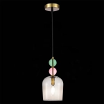 SL2000.223.01 Подвес ST-Luce Золотистый/Розовый E14 1*40W