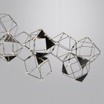 5087/64L L-VISION ODL25 505 черный хром/металл Люстра LED 64W 4000K 3800Лм TRELLIS