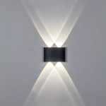343027 Светильник GEMMA 4х1W LED 440LM G ЧЕРНЫЙ 4000K IP65