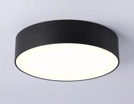 Светильник светодиодный потолочный FV5517 BK черный LED 18W 3000K D160*58 (Без ПДУ)