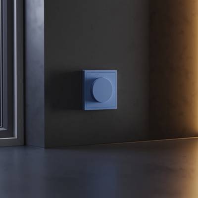 VLS002015 Накладка для светорегулятора поворотно-нажимного, S70 (деним). (ТМ Maytoni)