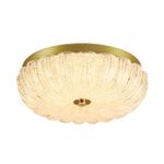 7719/36L PIKO LED SN 40 Светильник металл/стекло/прозрачный/золотой LED 36Вт 3000-6500K D300 IP20 пульт ДУ TESORO
