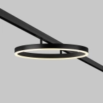 Трековый светильник Рим / Rim Exility 3000K 24Вт 120°, TR227-2-24W3K-B. TM Maytoni