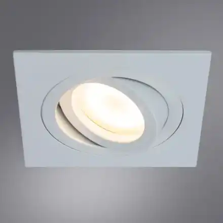 Точечный встраиваемый светильник Arte Lamp TARF A2168PL-1WH, 1хGU10