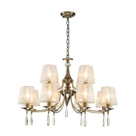 Подвесная люстра Imber 2639-12P. ТМ F-Promo