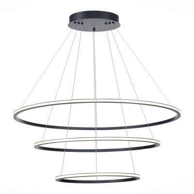 ST604.443.114 Светильник подвесной ST-Luce Черный/Белый LED 1*114W 4000K