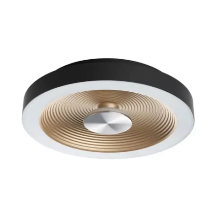 7753/18L MITRA LED SN 535 Светильник пластик/белый/черный/золотой LED 18Вт 4000K D320 IP54 QUANTUM