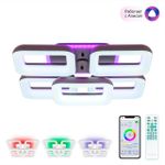 Citilux Паркер Смарт CL225A255E RGB Умная люстра Венге