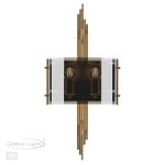 4895/2WA MODERN ODL_EX23 85 бронзовый/дымчатый/металл/стекло Бра E27 2*40W MARGARET