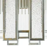 712054 Люстра AGAVE 5х40W E27 СЕРЕБРО С ПАТИНОЙ/ПРОЗРАЧНЫЙ Lightstar