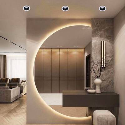 16085-9.0-001PT MR16 WT+BK светильник точ.