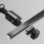 Крепление настенное Wall одинарное Flarity черный, TRA155CW-S1-B. TM Maytoni