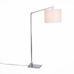 SL460.105.01 Торшер ST-Luce Хром/Белый E27 1*60W (из 2-х коробок)