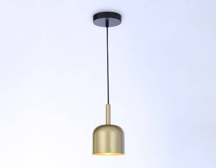 Светильник подвесной TR97113 GD/BK золото/черный E27 max 40W D130*1234