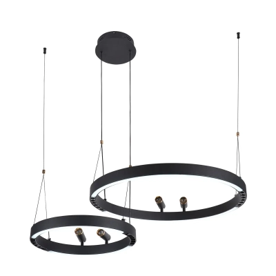 Подвесная люстра Slinga 4474-2P, LED*53W + LED*33W + 4*LED*3W, 2075LM, 3000-6500K. ТМ F-Promo