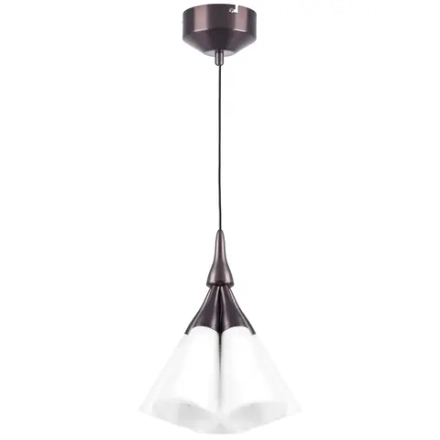 757150 Люстра CONE 5х10W (led) E14 КОФЕЙНЫЙ/БЕЛЫЙ Lightstar