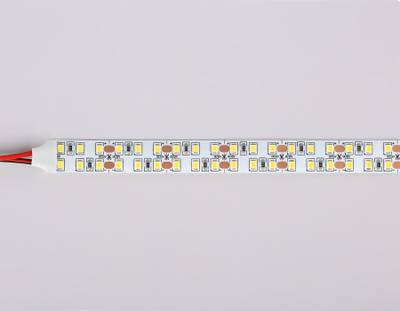 Светодиодная лента двухрядная GS1702 2835 240Led/ 24W m/ 12V IP20 4500K/ 5000*10*1.2mm/ кратность резки 25mm (2 конт.)