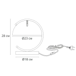 Кабинетная настольная лампа Arte Lamp BANKER A5040LT-1AB, 1хG4