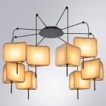 Подвесная люстра Arte Lamp TRIXIE A7084SP-8BK, 8хE14