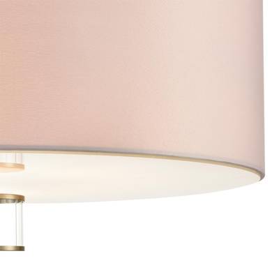 8109/7C MODERNI LN25 129 латунь титаниум/бежевый, металл/текстиль/стекло Люстра потолочная E14 7*40W 220V DAMONA