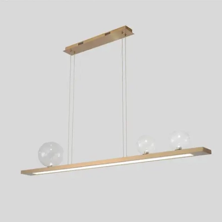 Светильник подвесной Crystal Lux AHORA SP1 L1200 BRASS 0053/204