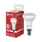 Лампа светодиодная LED-R50-VC 6Вт рефлектор 4000К нейтр. бел. E14 530лм 170-265В IN HOME 4690612024264