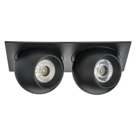 i5277474 Светильник INTERO LED 9W*2 850LM*2 24G ЧЕРНЫЙ 4000K (217527+217074+217074)