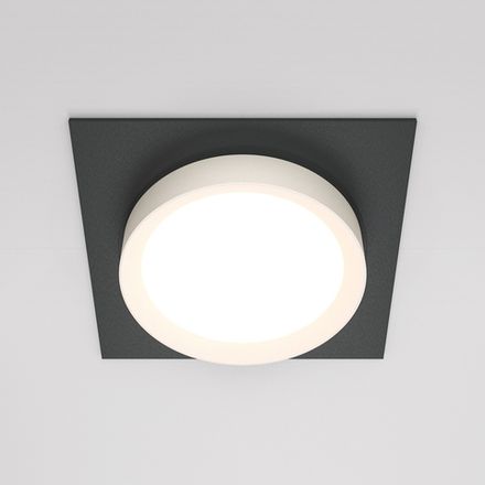 Встраиваемый светильник Hoop GX53х1, DL086-GX53-SQ-BW. TM Maytoni