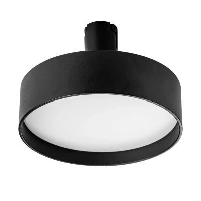 207437 Светильник 48V д/1-фазн трека DUE LED 12W 630LM 100G ЧЕРНЫЙ 3000K IP20