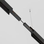 Коннектор питания прямой гибкий 5см Exility черный, TRA034CPC-42B-5. TM Maytoni