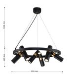 Подвесная люстра Light point 2997-6P. ТМ Favourite