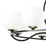 762117 Люстра ENNA 11х40W E14 ЧЕРНЫЙ/ЗОЛОТО Lightstar