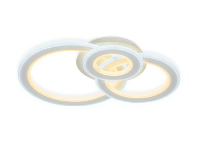 Потолочный светодиодный светильник с пультом FA861 WH белый 71W 580*430*120 (ПДУ РАДИО 2.4)