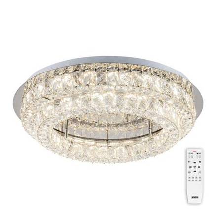 Eletto Olimpia EL330C80.1 LED Люстра хрустальная с пультом Хром