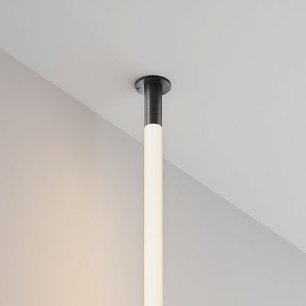 Основание для накладного монтажа системы Shelf с внешней резьбой с вводом питания, CA022BO-P-B. TM Maytoni