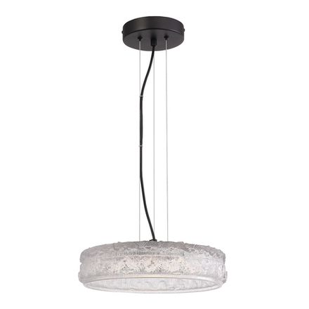 SL6143.403.01 Светильник подвесной ST-Luce черный/прозрачный LED 1*15W 4000K