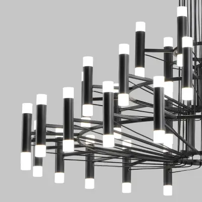 Подвесная люстра Arte lamp EMPIRE A2482SP-84BK, 1хLED