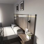 Бра Crystal Lux LARGO AP12W BLACK 0780/412