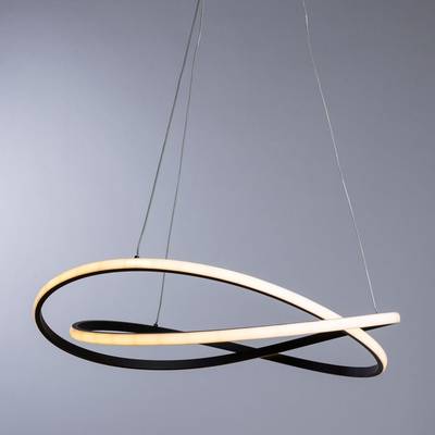 Подвесная люстра Arte Lamp SWING A2522SP-2BK, 1хLED