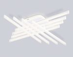 Светильник светодиодный потолочный FL6261 WH белый 130W 3000K-6400K 810*810*130 (ПДУ ИК)
