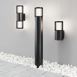 Настенный светильник (бра) Alura E27х2 35 Вт IP 54, O492WL-02GF. TM Maytoni