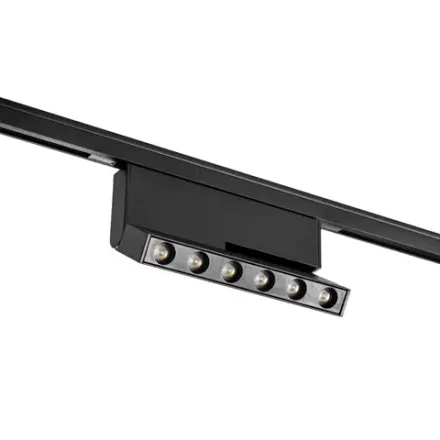 206947 Светильник линейный поворотный 24V д/трека LINEA LED 6W 500LM 30G ЧЕРНЫЙ 4000K Lightstar