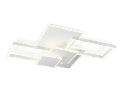Светильник светодиодный потолочный FA1031/5 WH белый 95W 3000K-6400K 705*500*95 (ПДУ ИК)