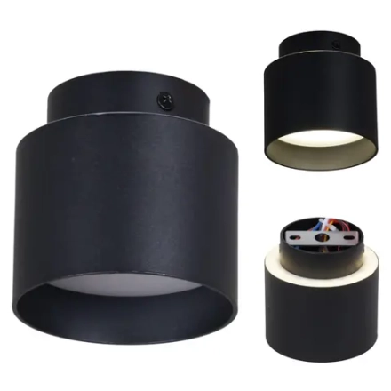 53006-9.5-001IL GX53+LED3W BK светильник точечный Reluce Technical, GX53+LEDх1