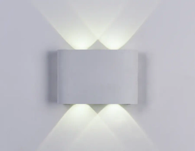 Настенный светодиодный светильник FW142 WH/S белый/песок LED 3000K 4W 120*80*40