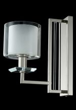 Бра Crystal Lux NICOLAS AP1 NICKEL/WHITE 3400/401