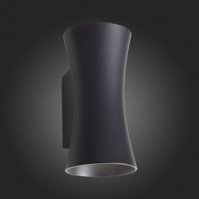 SL088.401.02 Светильник уличный настенный ST-Luce Черный кварцевый LED 2*5W 4000K