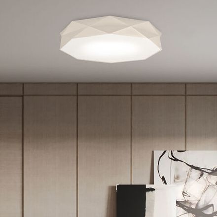 Потолочный светильник с тканевым абажуром 4225 Kantoor White
