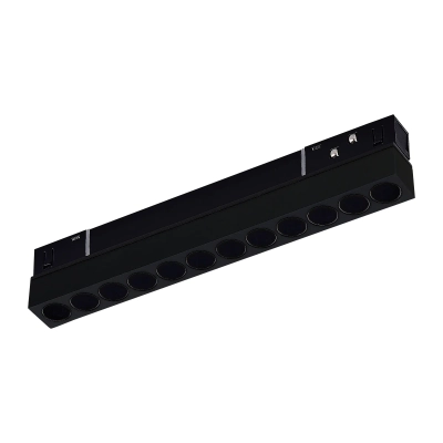 ST806.446.12 Магнитный трековый светильник Черный LED 1*12W 4000K 550Lm Ra>90 36° IP20 L220xW22xH44 48VV